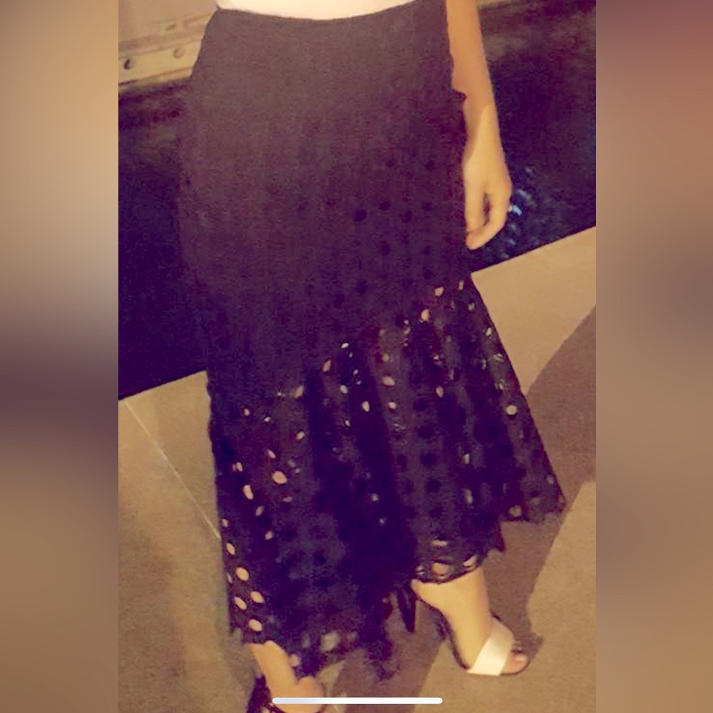 MERMAID STYLE BLUE MIDI SKIRT! - Picture 3 of 3